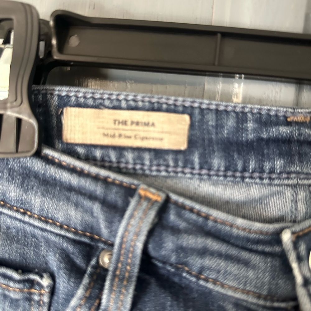 AG Adriano Goldschmied The Prima Mid Rise Cigarette Skinny Jeans 26R - Picture 5 of 7